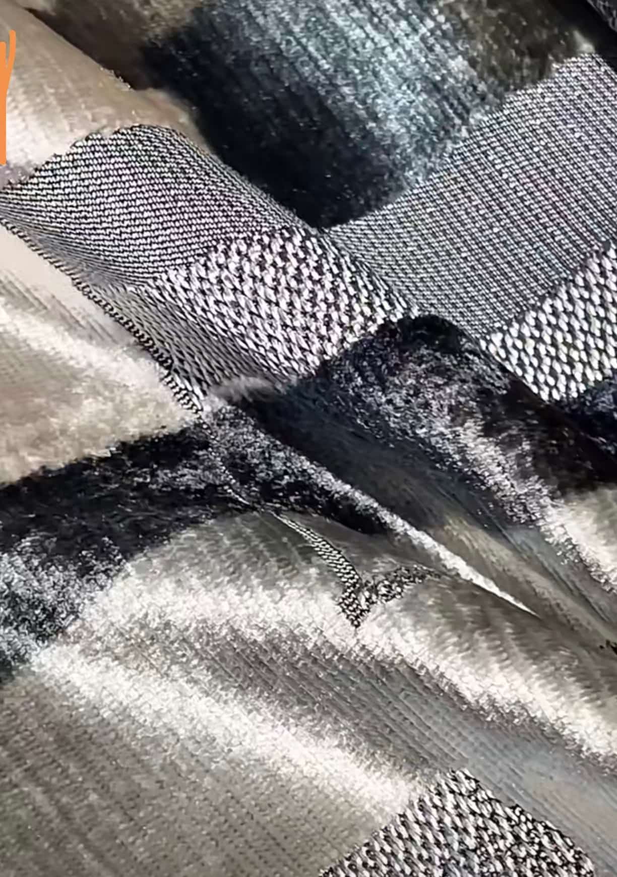 JBL Eco-Friends of Astunak ehundutako jacquard belusezko ehuna estilo modernoko mihise eredua sofarako