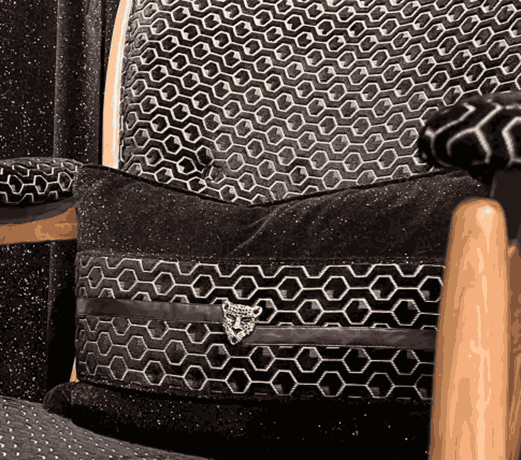JBL Kalitate handiko Jacquard Velvet ehuna Moda bilduma berria Eredu geometrikoa Modern Style Jacquard Velvet Sofarako
