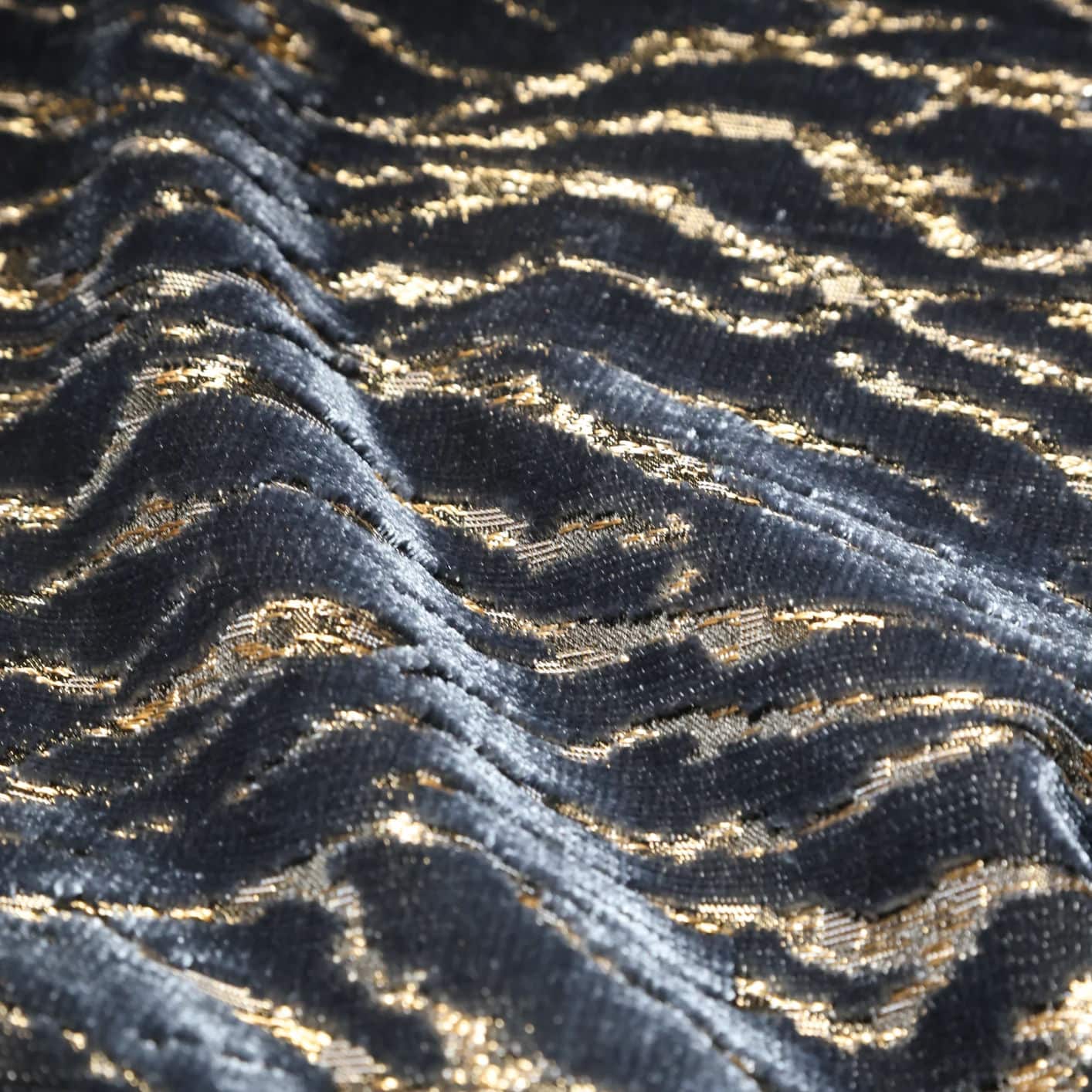 JBL Jacquard Belusezko pertsonalizazioa Tigre-eredua Moztutako pila-ehuna Sofarako luxuzko etxeko ehuna